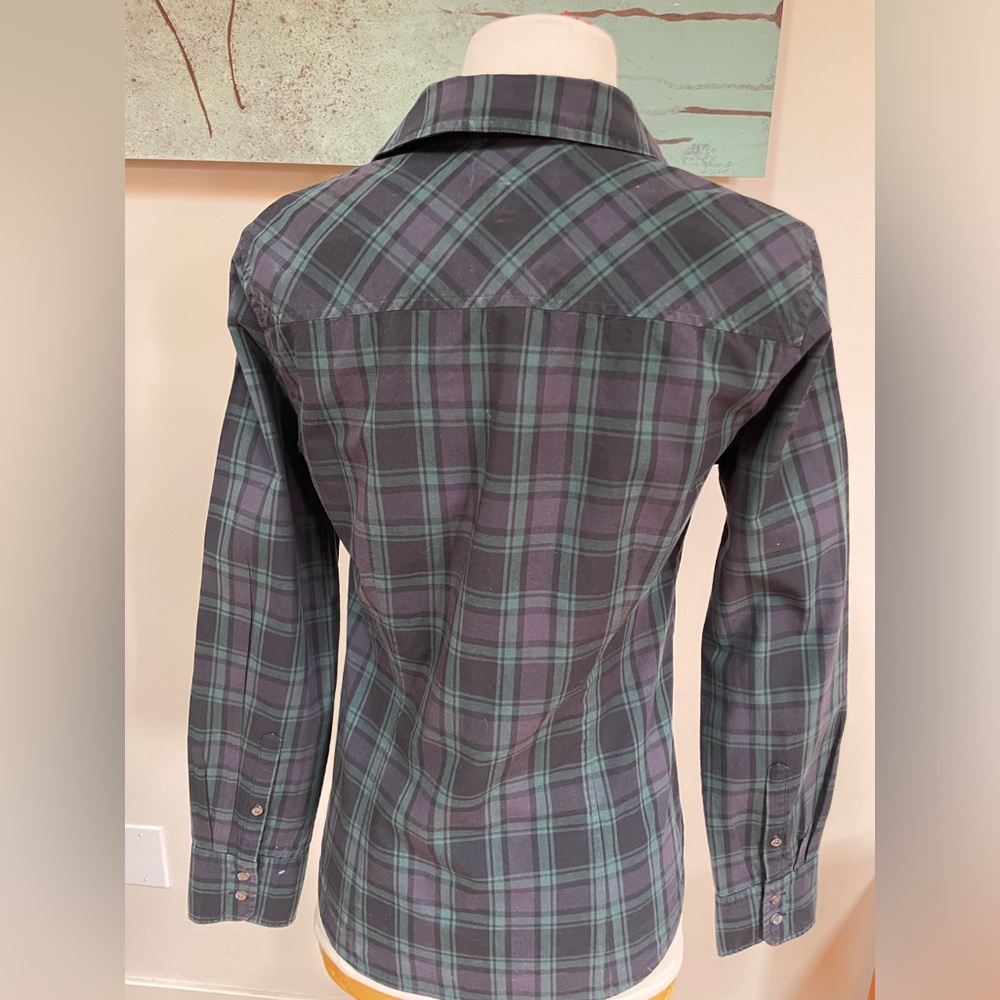 J. Crew Perfect Fit Button Down Top - Picture 2 of 6